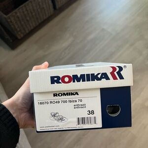 Romika Anthracite Ibiza Shoes